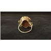 Image 3 : APPROX 10K LADIES RING SET WITH GOLDSTONE (7.3G)