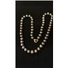 Image 1 : BLACK PEARL NECKLACE (18")
