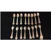 Image 2 : FORTY SILVER SPOONS, US STATES (185G)