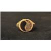 Image 1 : APPROX 14K LADIES RING WITH YIN & YANG MOTIF (4G)