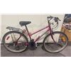 Image 2 : PATHFINDER GLACIER PINK 15 SPEED VINTAGE STYLE ROAD BIKE