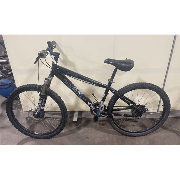KONA ROAST BLACK 27 SPEED FRONT SUSPENSION MOUNTAIN BIKE WITH FULL DISC BRAKES