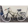 Image 2 : MACE HAYES GOLD 8 SPEED FRONT SUSPENSION HYBRID STYLE MOUNTAIN BIKE WITH FULL DISC BRAKES