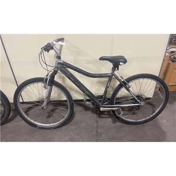INFINITY GREY 21 SPEED FRONT SUSPENSION HYBRID STYLE MOUNTAIN BIKE
