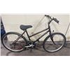 Image 2 : 2 BIKES: RALEIGH AMBUSH PURPLE 18 SPEED MOUNTAIN BIKE & BLACK NO NAME 12 SPEED ROAD BIKE