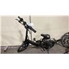 Image 1 : BLUETRON BLACK ELECTRIC MINI BIKE WITH FULL DISC BRAKES *NO KEYS, NO CHARGER, NO BATTERY*