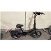 Image 6 : BLUETRON BLACK ELECTRIC MINI BIKE WITH FULL DISC BRAKES *NO KEYS, NO CHARGER, NO BATTERY*