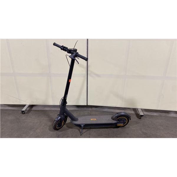 SEGWAY NINEBOT BLACK AND GREY ELECTRIC SCOOTER *NO KEY OR CHARGER*