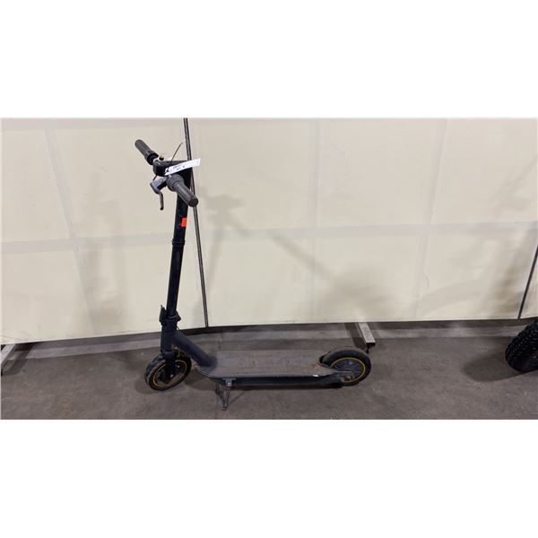 SEGWAY NINEBOT BLACK AND GREY ELECTRIC SCOOTER *NO KEY OR CHARGER*