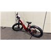 Image 2 : AVENTON RED  8 SPEED ELECTRIC BICYCLE *NO KEY OR CHARGER*