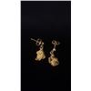 Image 1 : GOLD NUGGET EARRINGS (3.01G)