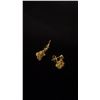 Image 2 : GOLD NUGGET EARRINGS (3.01G)
