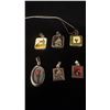 Image 3 : 5 STERLING SILVER RINGS & 6 STERLING SILVER PENDANTS