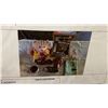 Image 11 : 60+ BOXES OF ASSORTED SET DEC ITEMS INCLUDING CURTAINS, FABRIC, CRAFT SUPPLIES, PILLOWS, SHOES,