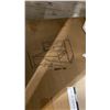Image 4 : SHELF OF ASSORTED PILLOWS, VENT COVERS, LARGE DESIGNER RUG, HARDWARE & WOODEN DRAWER