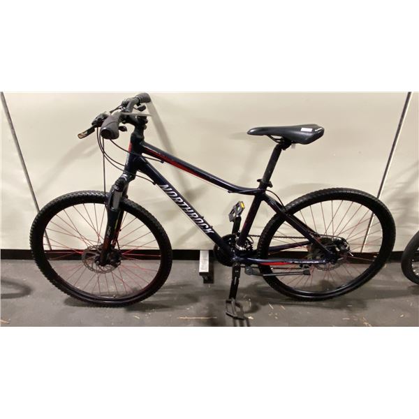 NORTH ROCK XCN BLUE 21 SPEED FRONT SUSPENSION MOUNTAIN BIKE WITH FULL DISC BRAKES