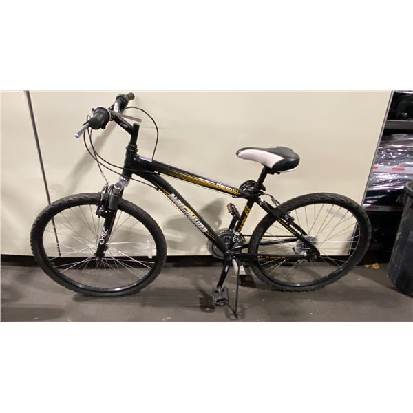 NAKAMURA BLACK 21 SPEED FRONT SUSPENSION MOUNTAIN BIKE