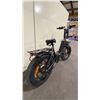 Image 4 : Y20 GREY ELECTRIC FOLDABLE E-BIKE WITH CHARGER - 75 KM RANGE, HYDRAULIC DISC BRAKES, 7 LEVELS,
