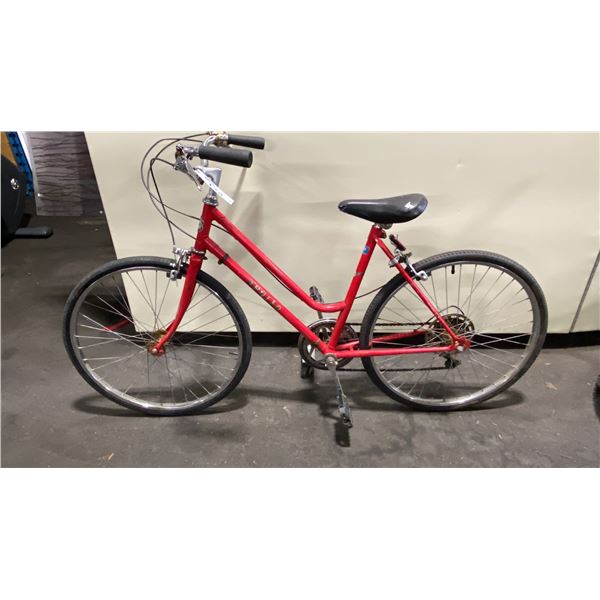 APOLLO RED VINTAGE 5 SPEED ROAD BIKE