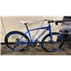 Image 2 : LIMIT RACING XTC980 BLUE 27 SPEED RACE BIKE WITH FULL DISC BRAKES *BRAKES REQUIRE REPAIR*