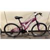 Image 2 : HYPER BEAR MOUNTAIN PURPLE 21 SPEED MOUNTAIN BIKE WITH FULL SUSPENSION