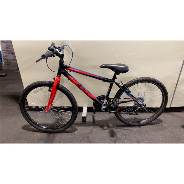 MOVELO ALGONQUIN RED/BLACK 18 SPEED MOUNTAIN BIKE