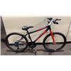Image 2 : MOVELO ALGONQUIN RED/BLACK 18 SPEED MOUNTAIN BIKE