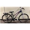 Image 2 : SCHWINN GREY/PURPLE 21 SPEED FRONT SUSPENSION MOUNTAIN BIKE