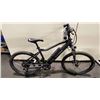 Image 2 : BRAVO VOLTBIKE BLACK 7 SPEED FRONT SUSPENSION ELECTRIC MOUNTAIN BIKE WITH FULL DISC BRAKES * NO