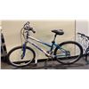 Image 2 : 2 BIKES: DUNLOP 21 SPEED WHITE FRONT SUSPENSION MOUNTAIN BIKE & DAHON BLACK BIKE *NEEDS REPAIR*