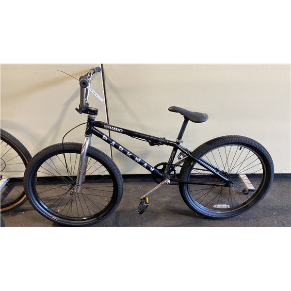 HARO PARKWAY BLACK BMX BIKE *BRAKES NEED REPAIR*