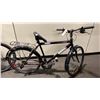 Image 5 : 2 BIKES: CAMPUS C200 BLACK 21 SPEED ROAD BIKE & BMW BLUE FRONT SUSPENSION MOUNTAIN BIKE WITH FULL