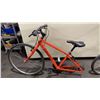 Image 1 : DEVINCI MILANO ORANGE BIKE FRAME *NEEDS REPAIR*