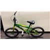 Image 4 : 2 YOUTH BIKES: KONA MAKENA ORANGE 6 SPEED FRONT SUSPENSION MOUNTAIN BIKE & MOVELO GREEN SINGLE
