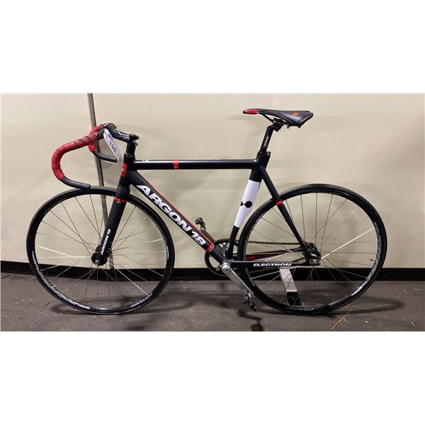 ARGON 18 ELECTRON BLACK HIGH PERFORMANCE TRACK BIKE