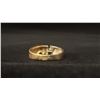 Image 3 : APPROX 14K LADIES SIGNET RING SET WITH DIAMONDS (4.2G)