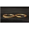 Image 2 : PAIR APPROX 14K HOOP EARRINGS (4.9G)