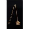 Image 1 : APPROX 14K CHAIN (15") WITH APPROX 14K PENDANT (3.9G)