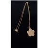 Image 2 : APPROX 14K CHAIN (15") WITH APPROX 14K PENDANT (3.9G)