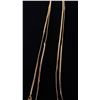 Image 3 : APPROX 10K CHAIN (19") WITH APPROX 14K PENDANT SET WITH PEARLS (7.8G)