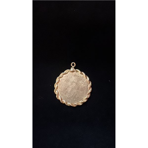 APPROX 14K PENDANT (6.3G)
