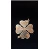 Image 2 : APPROX 10K FOUR LEAF CLOVER PENDANT (9.6G)