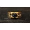Image 1 : APPROX 10K MENS RING SET WITH SAPPHIRE & DIAMONDS (8.2G)