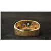 Image 3 : APPROX 10K MENS RING SET WITH SAPPHIRE & DIAMONDS (8.2G)