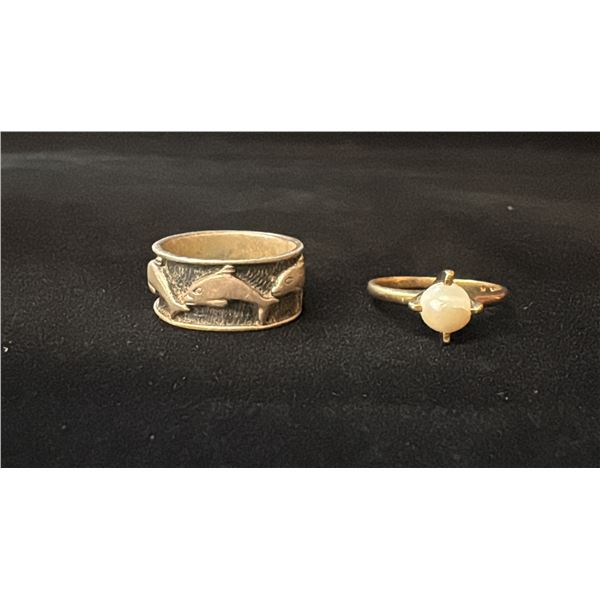 MISC JEWELRY (2.3G GOLD & 5.3G SILVER CONTENTS)