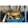 Image 3 : BLUE BIN OF ASSORTED KITCHEN UTENSILS, & NEW RETAIL KITCHEN PRODUCTS