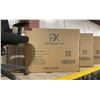 Image 2 : FAST TRACK IMPEX LE3001 BLACK MESH MID BACK ADJUSTABLE TASK CHAIR *IN BOX*