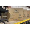 Image 2 : FAST TRACK IMPEX LE3001 BLACK MESH MID BACK ADJUSTABLE TASK CHAIR *IN BOX*