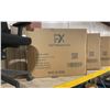 Image 2 : FAST TRACK IMPEX LE3001 BLACK MESH MID BACK ADJUSTABLE TASK CHAIR *IN BOX*