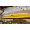 Image 1 : PELICAN YELLOW SINGLE PERSON PLASTIC KAYAK WITH PADDLE